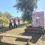 Obras de progreso en el distrito de La Paz: construcción del local para la Asociación de Feriantes